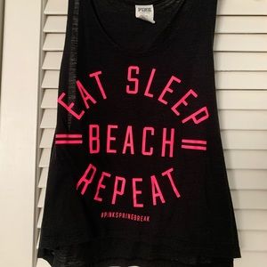 PINK cover up Eat Sleep Beach Repeat